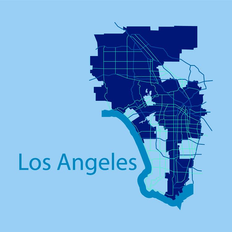 Los Angeles Map